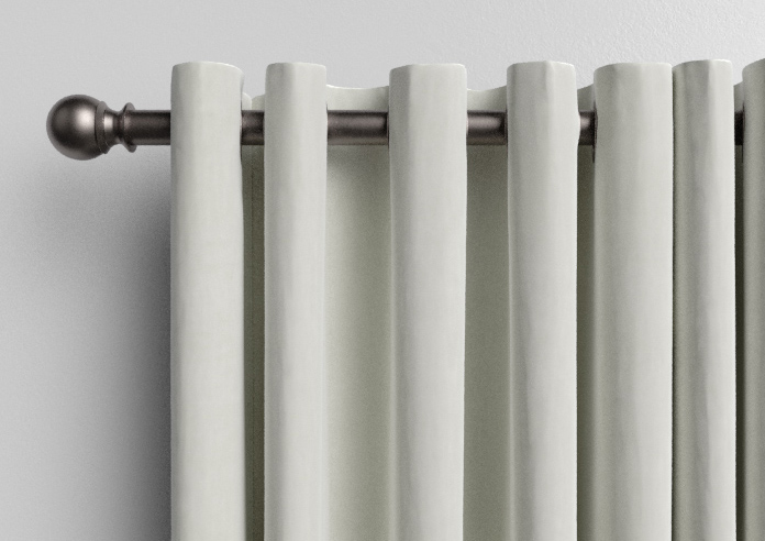 Odessa Velvet, Platinum - Made to Measure Curtains - Image 12